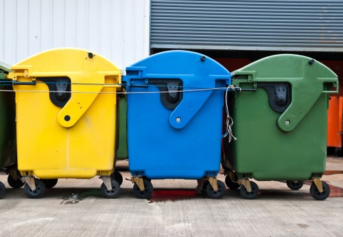 Recycling process at Ava Rubbish facility